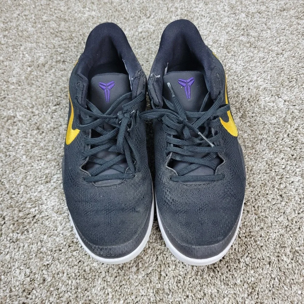 Nike Kobe 8 VIII Protro Lakers Away Size 6Y Black Athletic‎ Basketball Shoes